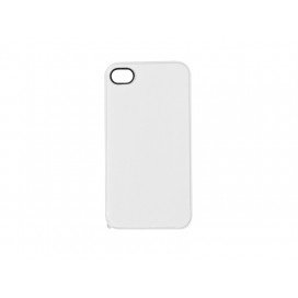 iPhone 4/4S Cover (Plastic,White) (10/pack)