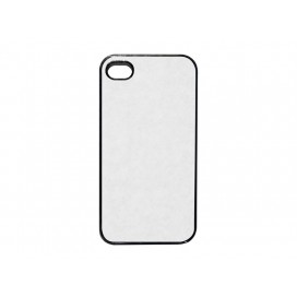 iPhone 4/4S Cover (Plastic,Black) (10/pack)