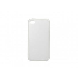 iPhone 4/4S Cover (Rubber,Clear) (10/pack)