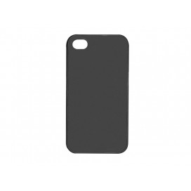 iPhone 4/4S Cover (Burnished  Plastic, Black) (10/pack)