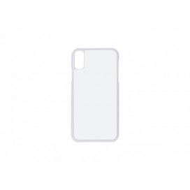 iPhone XS Max Cover w/ insert (Plastic, White)(10/pack)