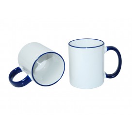 11oz Rim Handle Mug-Blue(36/case)