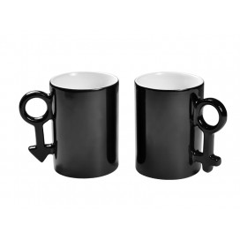 10oz Couple Color Changing Mugs (Black)(24/pack)