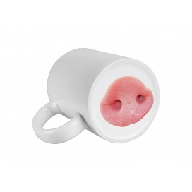 11oz Funny Nose Ceramic Mug(Pig) (36/carton)