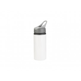 22oz/650ml Aluminum Bottle w/ Handle(White)(10/pack)
