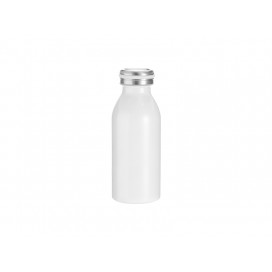 12oz/350ml Stainless Steel Milk Bottle (White) (50/case)