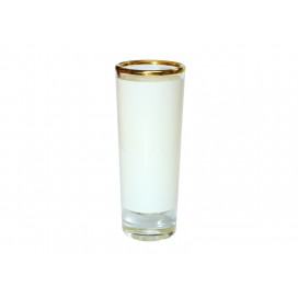3oz Shot Glass Mug with Gold Rim (144/case)
