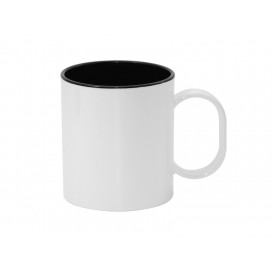 11oz Sublimation Polymer Two-Tone Mug, Black(48/pack)