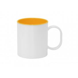 11oz Sublimation Polymer Two-Tone Mug, Yellow(48/pack)
