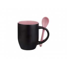 11oz Changing Color Spoon Mug(Pink) (36/pack)