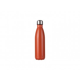 17oz/500ml Stainless Steel Cola Bottle (Orange) (50/carton)