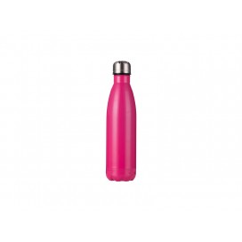 17oz/500ml Stainless Steel Cola Bottle (Rose Red) (50/carton)