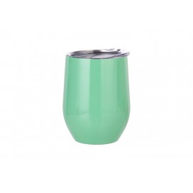 12oz Stainless Steel Wine Cup(Light Green) (25/carton)