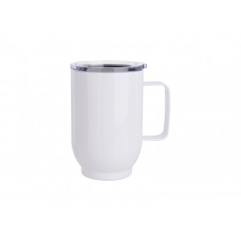 17oz/500ml Stainless Steel Coffee Cup(White) (10/pcs)
