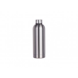 25oz/750ml Single Wall Stainless Steel Sport Bottle (Silver) (10/pcs)