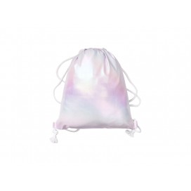 Gradient Drawstring Backpack(Light Purple,33*40cm) (10/pack)