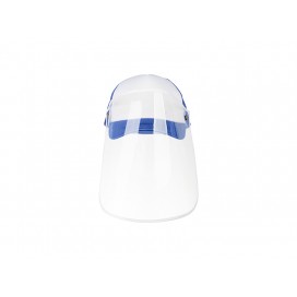 Sublimation Adult Mesh Cap w/o Removable Face Shield(Blue) (10/pack)