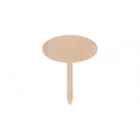 Plywood Garden Stake(Oval, 20*25cm) (10pcs/ctn)